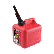 Gasoline Can   1 Gallon or 2 Gallon   Spill Proof   1CT