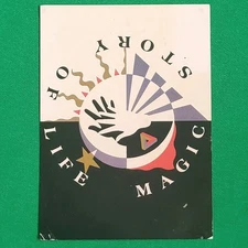 Rave Flyer - A6 - Magic Story Of Life - Club Rave Flyers, Acid House 