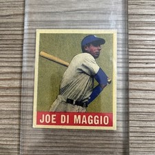 1948-49 Leaf - Joe DiMaggio #1 PRINT Please Read Description