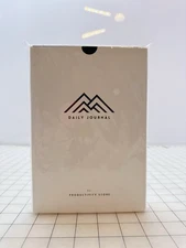 Daily Planner By Productivity Store A5 5x8 Black New