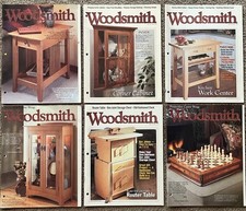 Lot Of 6 Woodsmith Notes From The Shop Magazines 2000 Issues 127-132