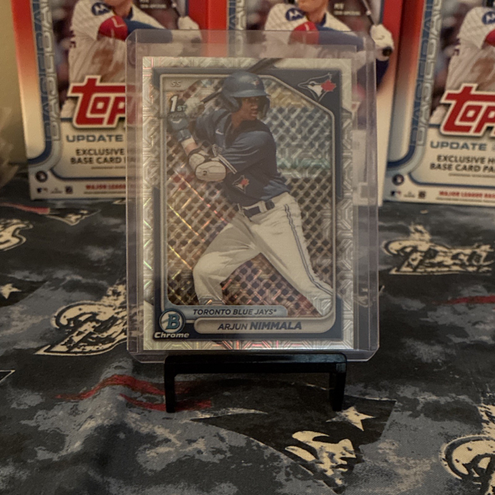 Bowman 2024 Chrome Prospect 1st Arjun Nimmala #BP-141 Toronto Blue Jays mojo 