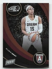 2025 Panini WNBA Player of the Day #42 Allisha Gray Orange #/199