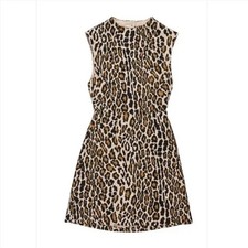 ALICE + OLIVIA Animal Print Mini Dress 1700