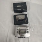 Lot Of 3 Vintage Cassette Players - UNTESTED - Sony Walkman / aiwa / Optimus