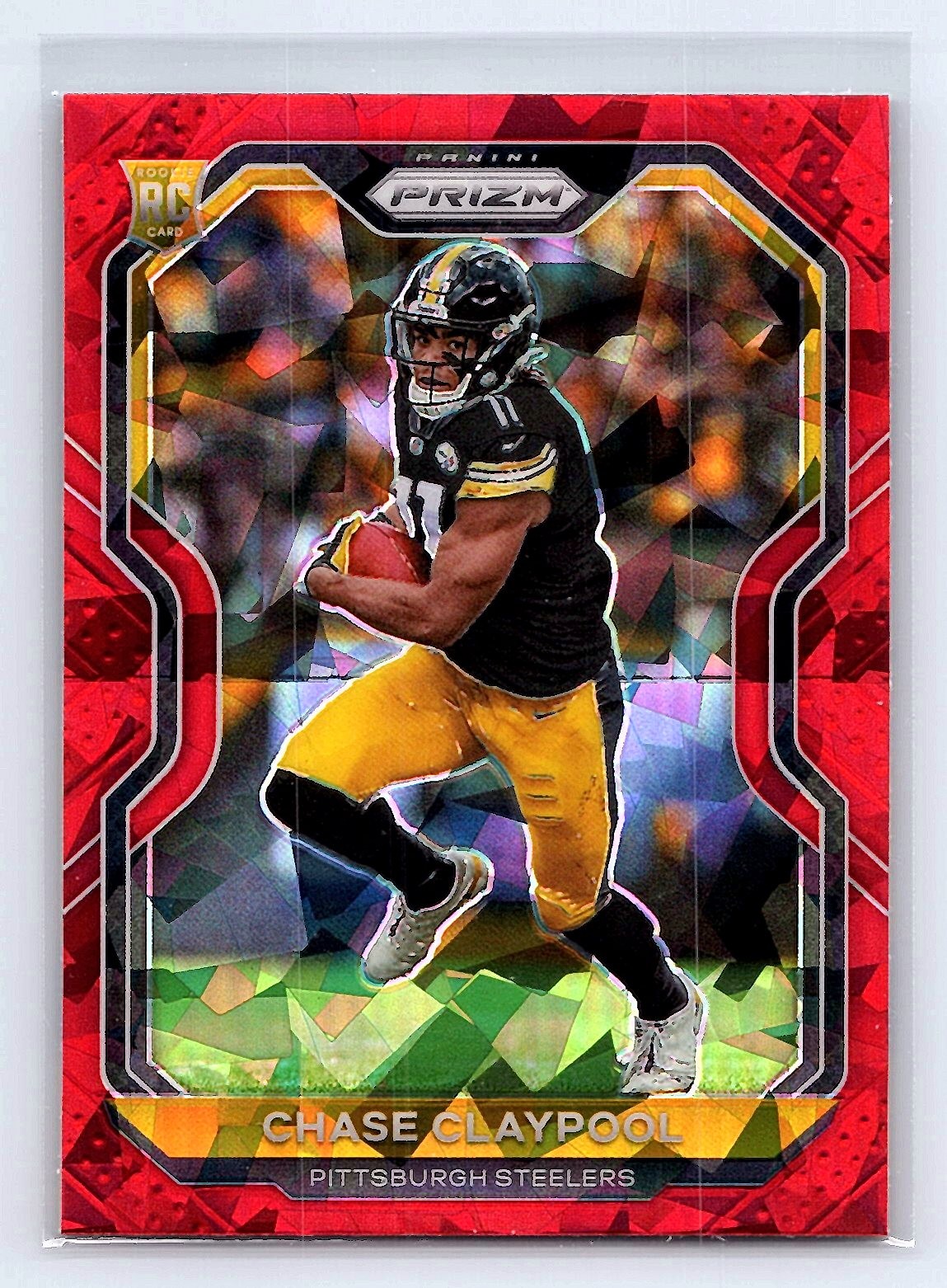 Chase Claypool 2020 Panini Prizm #392 Prizm Red Ice Rookie