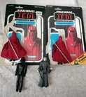 VINTAGE KENNER STAR WARS 1983 ROTJ EMPERORS ROYAL GUARD Lot W/Emperor And Vader.