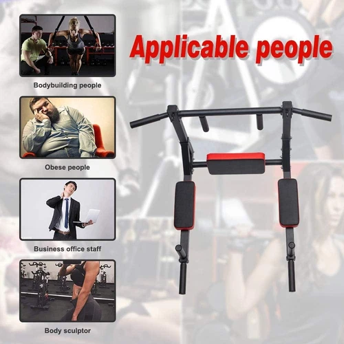 Klimmzugstange Wandmontage Klimmzug Pull Up Bar Krafttraining Tragkraft 200kg DE - Bild 7 von 8