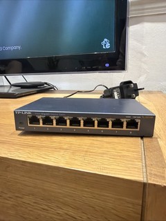 TP Link TL SG108 Desktop Switch 8 Port Gigabit Ethernet Unmanaged Switch