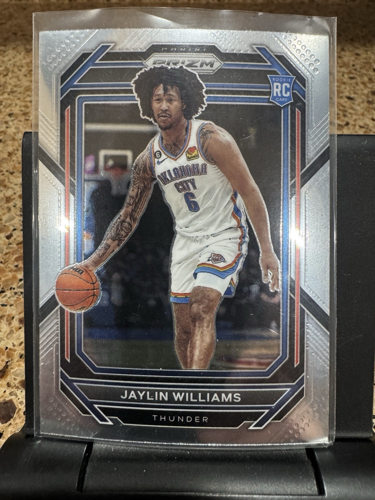 Jaylin Williams 2022-23 Prizm Rookie Base #247 OKC Thunder