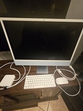 iMac 24 Silver 2023 4.06 GHz M3 8-Core CPU 8-Core GPU 16GB RAM 512GB SSD New