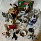 Vintage Lot of Misc Miniatures Limoges France Coca Cola Blue Delft Japan Etc…