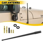 13" Antenna Black Universal Mast W/Screws Fit For Trunk Car SUV Pickup Black