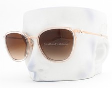 Coach Sunglasses Crystal Clear on Rose Gold HC7135 948374 with Case
