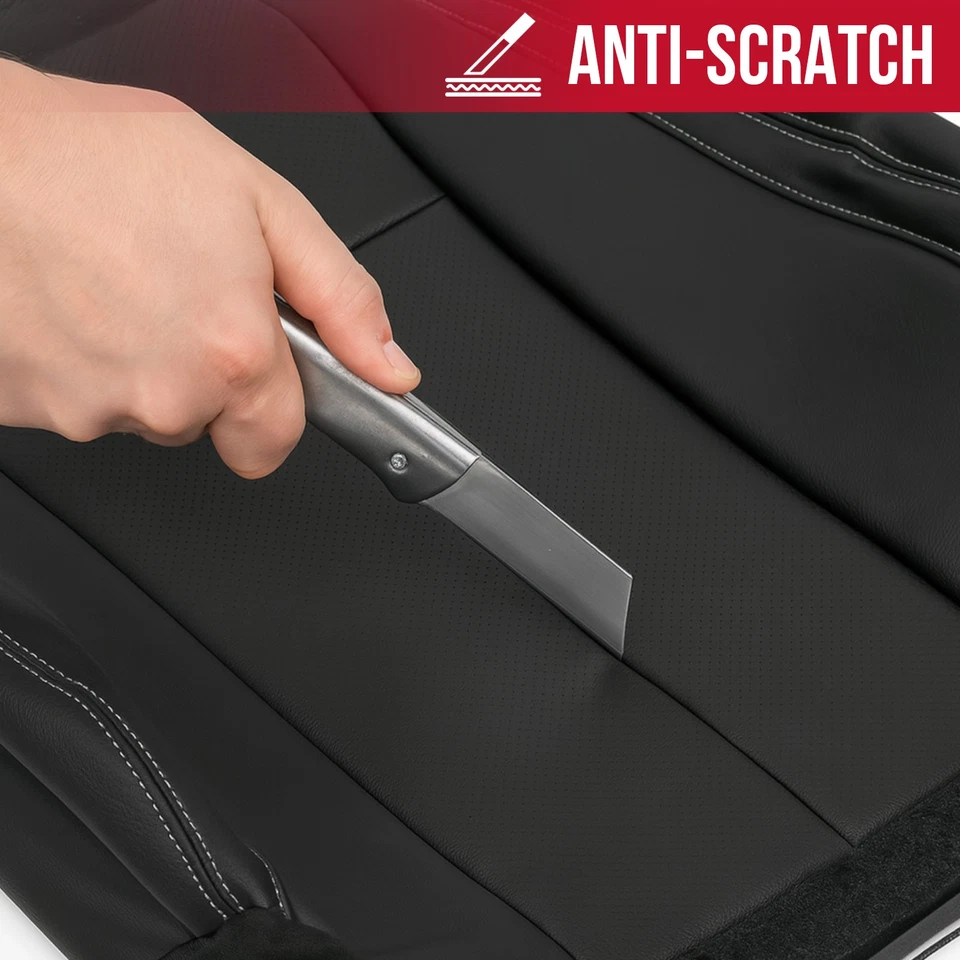 HECASA Front & Rear Car Seat Covers Kit For 2015-2022 Ford F150 Super Crew Cab Foto 3 de 4