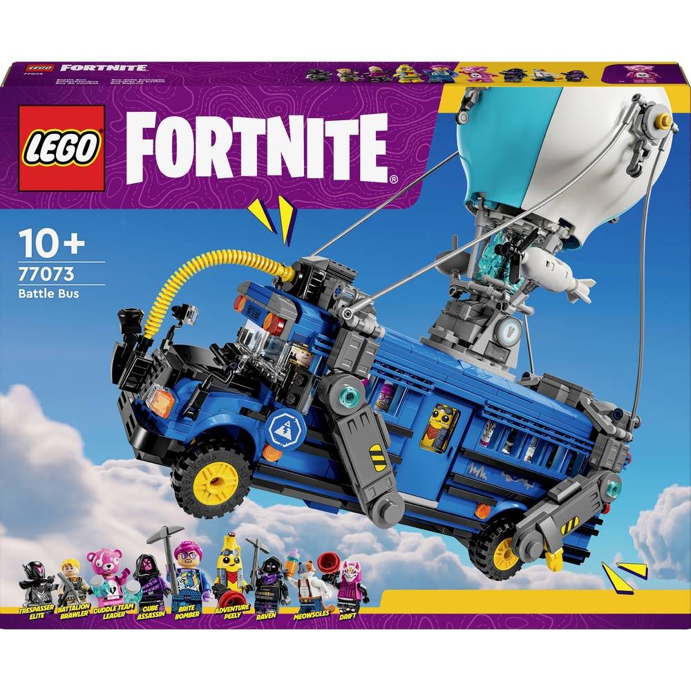Lego Fortnite Bus d'abattage 77073 décorer une chambre ado geek