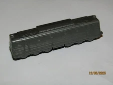 Vintage Silver Electric Train Locomotive Plastic Cereal Promo 2.5" 1950s No Base