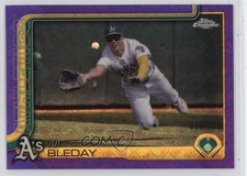 2025 Topps Chrome Logofractor Edition Purple Refractor /250 JJ Bleday #183 1bi3