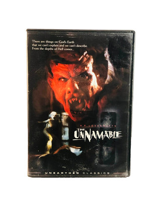 Unnamable (DVD2018) ''There are things on God's Earth that we can't explain,,,