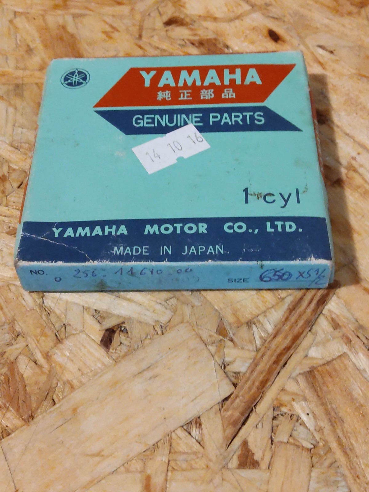 Segments Yamaha XS650 pour stopper la fumée bleue et perte compression