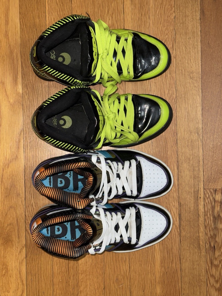 Rare Lot Of 2 Osiris NYC 83 + Osiris Bronx Skate Shoes Sneakers