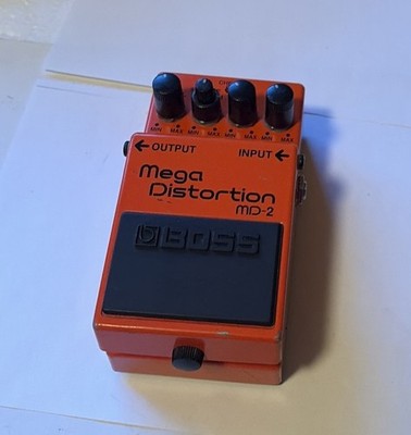 Boss Mega Distortion MD-2 Distortion Guitar Effect Pedal VGC