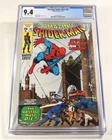 SPIDER-MAN #95  ~~  CGC 9.4  ~~ Spider-Man in London!   ~~ from 1971!   😁