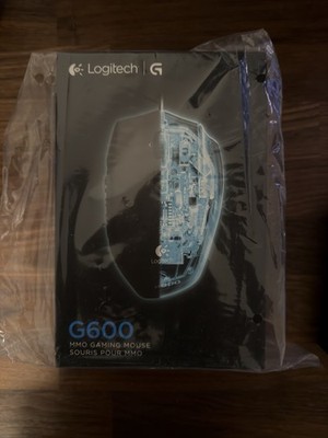 Logitech G600T Wired Gaming Mouse - Black