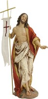 Heiligenfigur Jesus Auferstehung 30 Cm Polyresin Deko Statue
