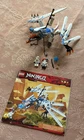 Lego Ninjago 2260 Ice Dragon Attack (near complete missing 2 pcs, w manual) 2011