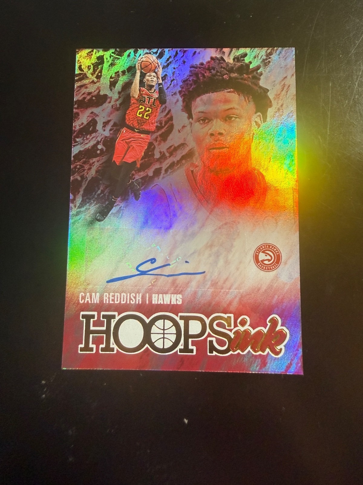 2020 Panini Hoops Hoops Ink HI-CRD Cam Reddish Auto