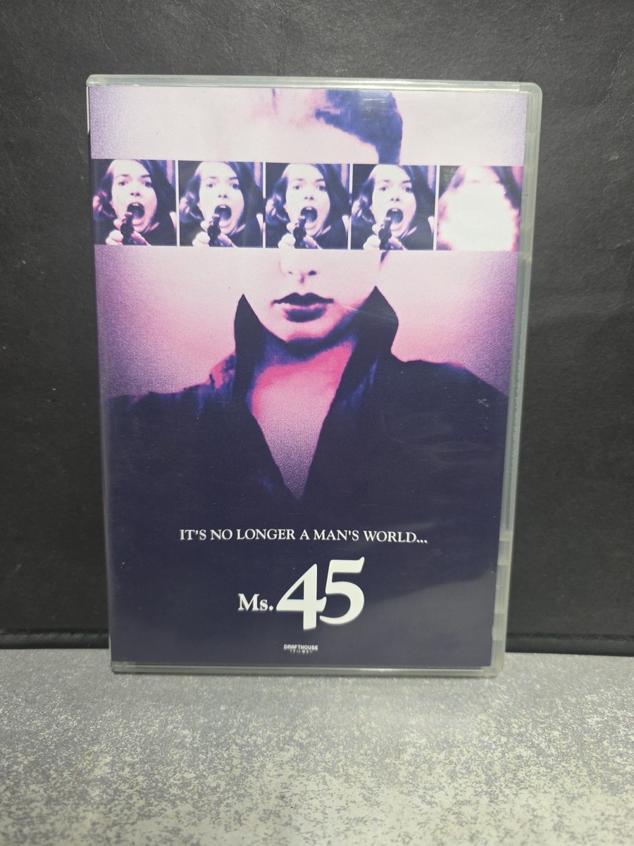 Ms. 45 DVD (1981) with Booklet Drafthouse Films RARE OOP, Like New