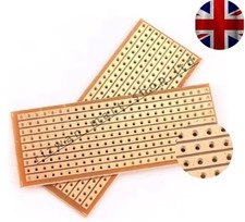 Strip Board Printed Circuit PCB Vero Prototyping Track Stripboard (Packs of 5)