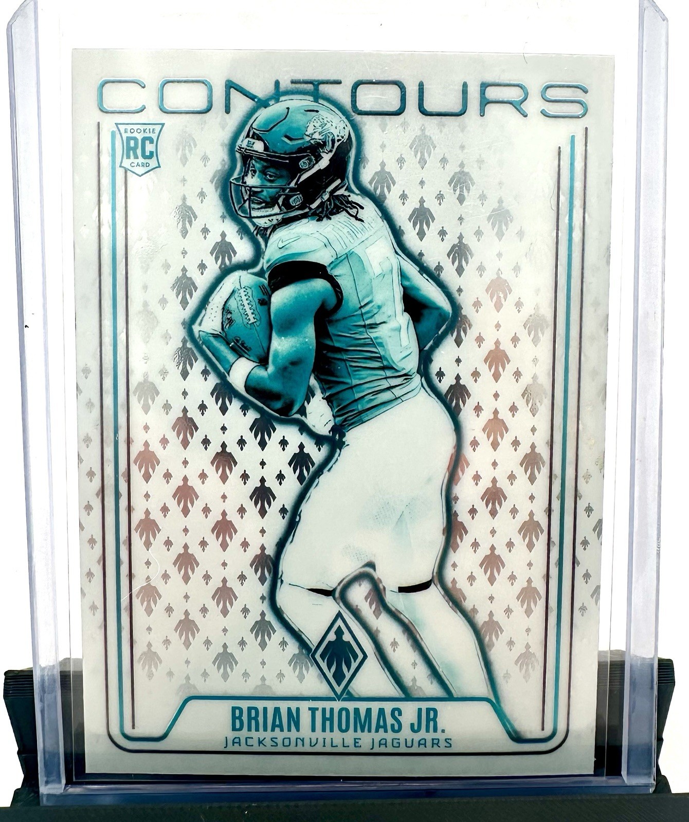 2024 Panini Phoenix Brian Thomas Jr. Contours RC Wave Rookie #CON-BTJ