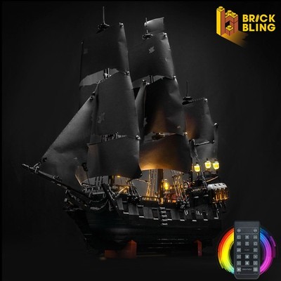 BrickBling Licht Kit für LEGO Captain Jack Sparrows Piratenschiff 10365 (RC)