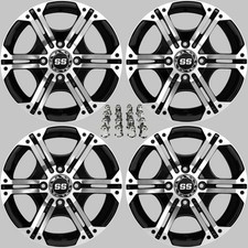 YAMAHA GRIZZLY 660 14" VIPER M/B ATV / UTV ALUMINUM WHEELS (SET 4) IRS1CA