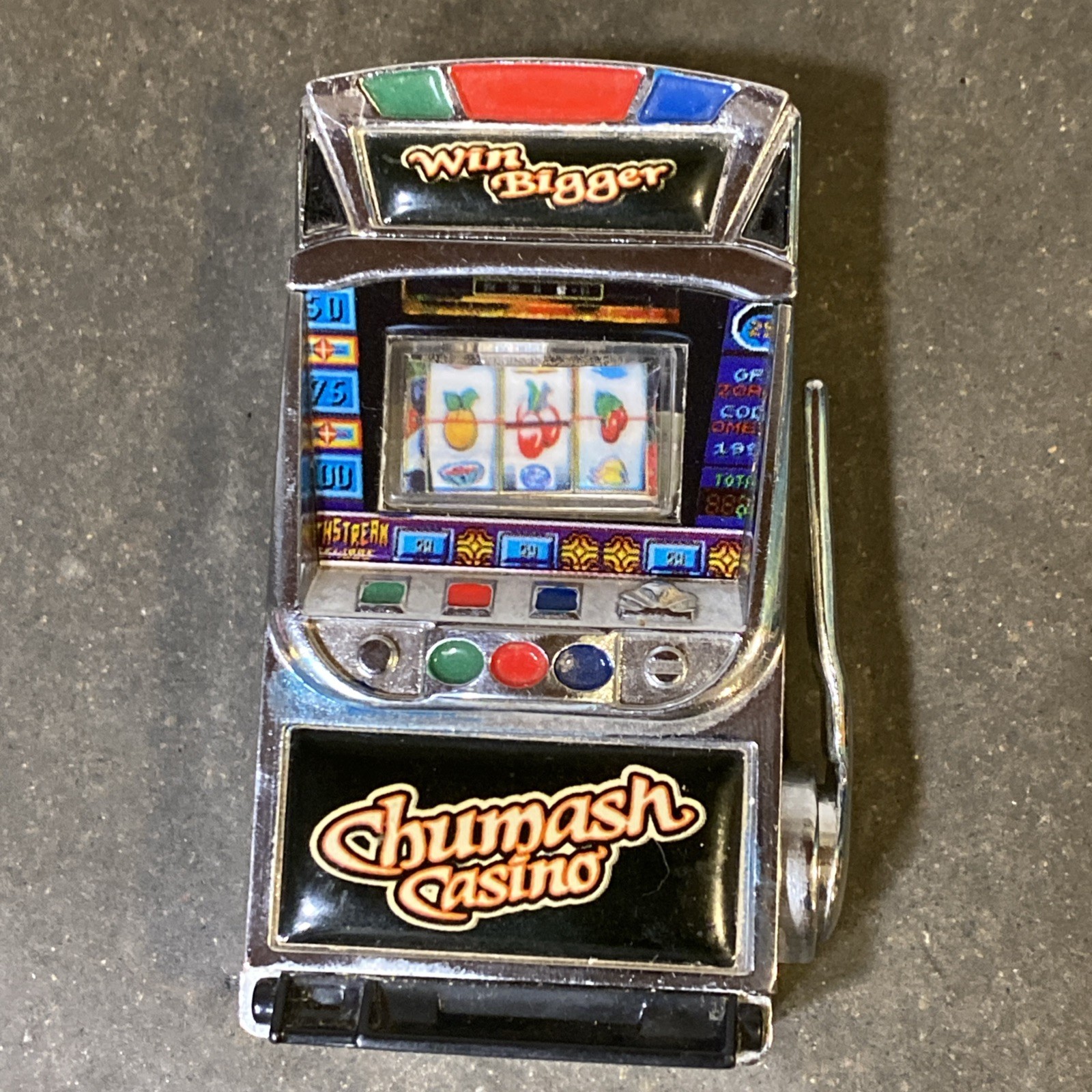Chumash Casino Slot Machine Replica Lighter