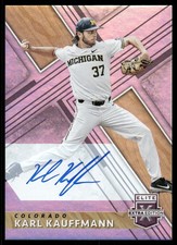 2019 Elite Extra Edition Autographs #77 Karl Kauffmann Auto - BB