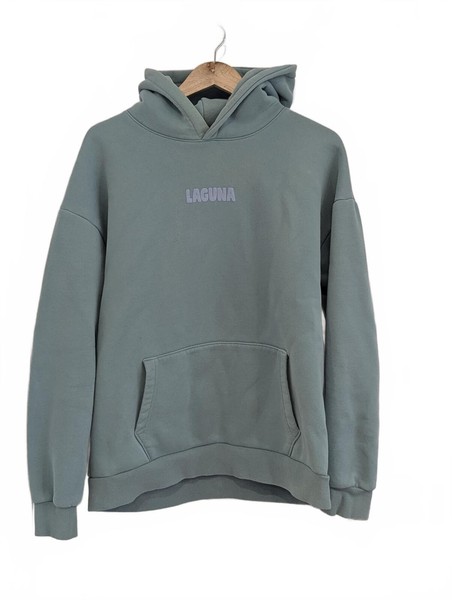 Laguna Sage Green Pullover Hoodie with Front Pocket M