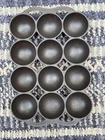 Vintage Wagner Ware 12 cup Gem Golf ball Mold Pan Model F - Excellent