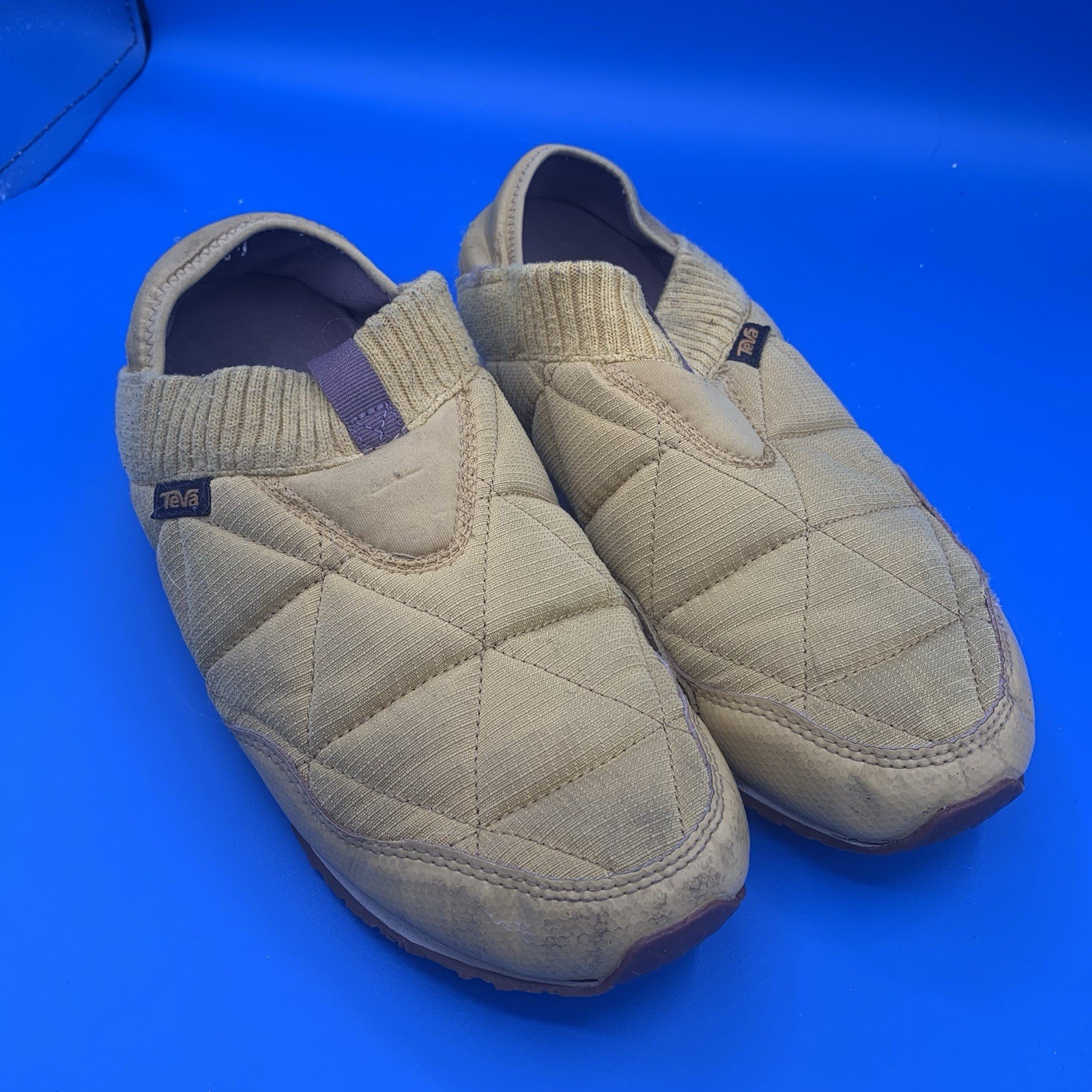 PANTOFOLA D’ORO Scarpe ciabatte Teva uomo ReEmber Ember Moc giallo incenso taglia 10