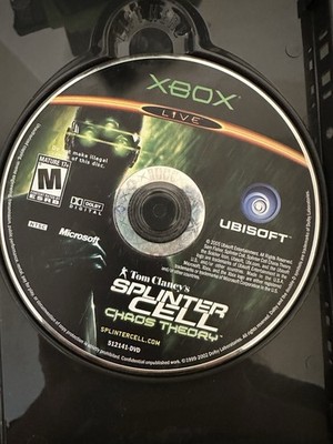 Tom Clancy's Splinter Cell: Chaos Theory (Microsoft Xbox) Disc Only Tested Works