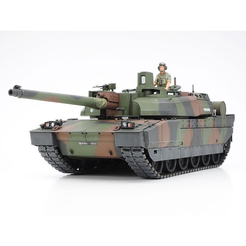 Maquette char Leclerc Tamiya 1/35 : kit de modélisme militaire pour diorama