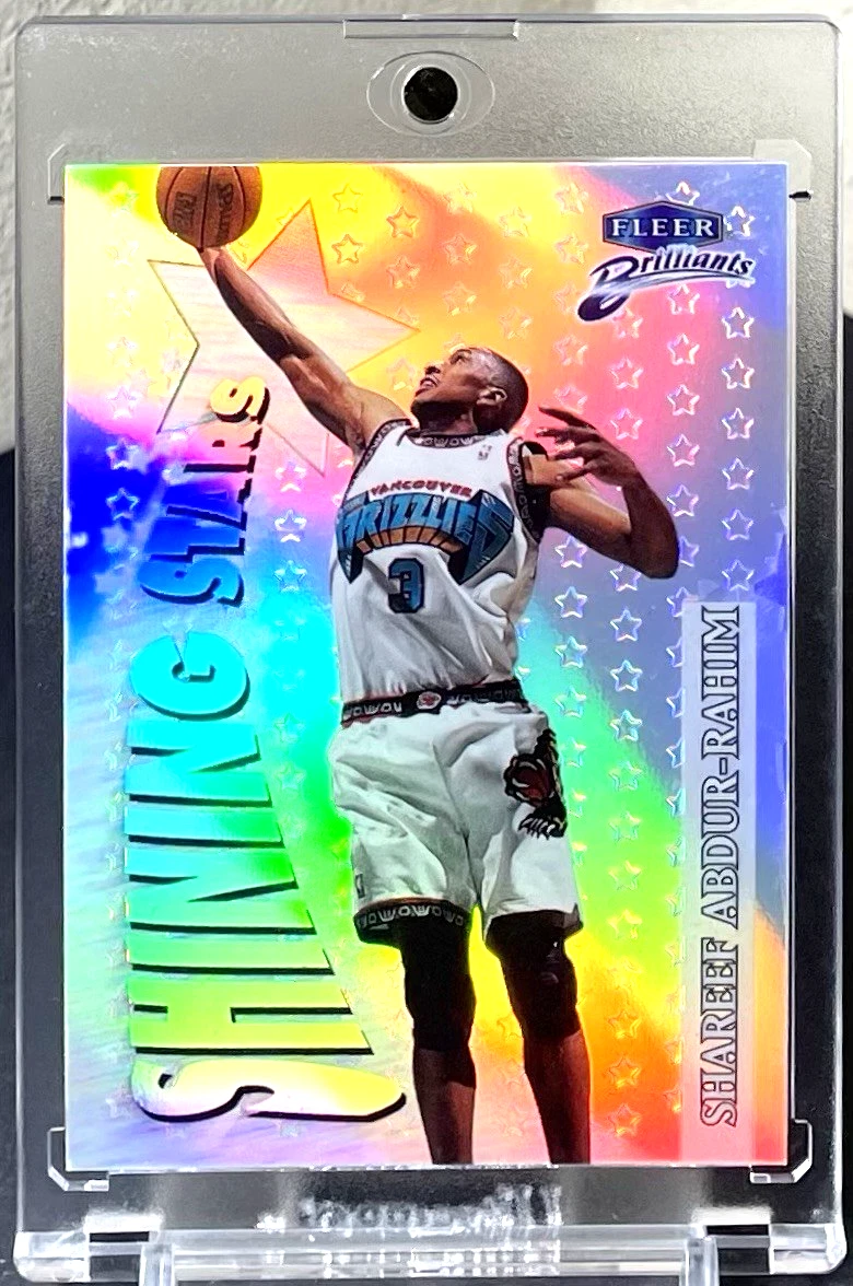1998-99 Fleer Brilliants - Shining Stars Shareef Abdur-Rahim #9 SS 