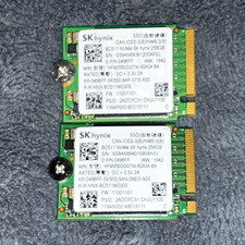 SK hynix BC511 256GB M.2 2230 NVMe Internal SSD HFM256GDGTNI-82A0A-lot of 2