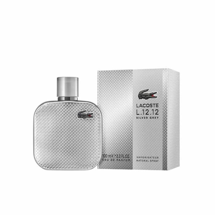 Lacoste L.12.12 Silver Grey Eau De Parfum Spray 100ml - Immagine 2