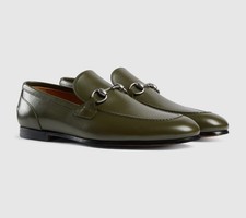 Charles Gucci Loafer Olive Green (US 10)