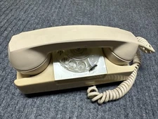 Vintage GTE AE Automatic Electric Starlite Princess type Rotary Telephone As-Is