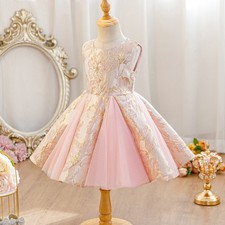 Fashion Kids Girls Princess Dress Tutu Pageant Evening Formal Prom Ball Gown New