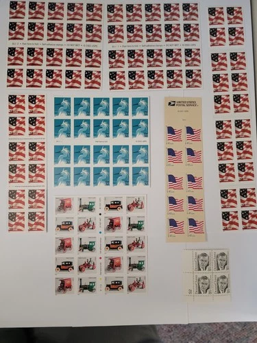 US Stamps $110+ FV Lot MNH MINT Collectible 37 Cents To 41 Cents Booklets Strips